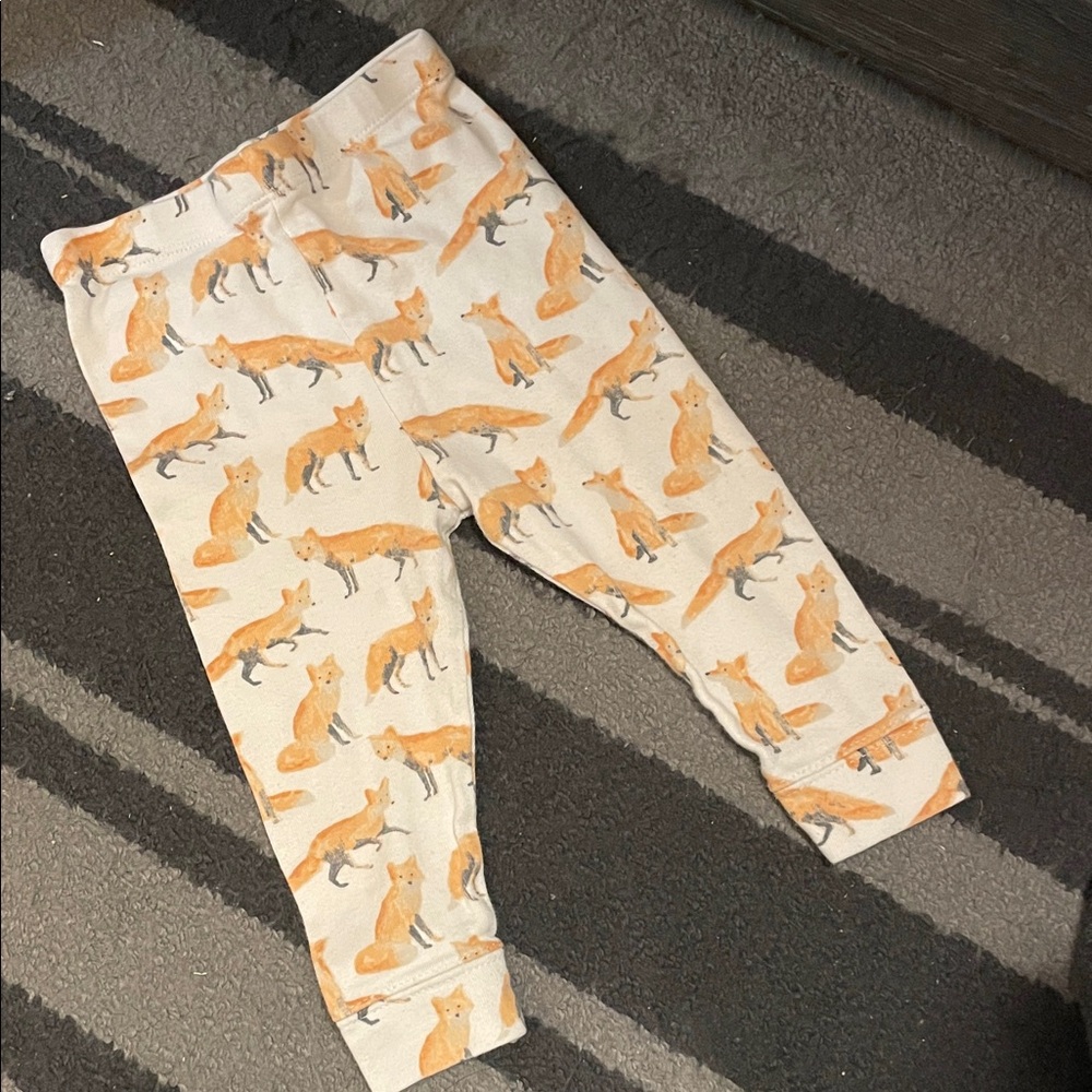 Cloud island fox print legging pants